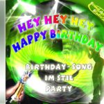 Party-Geburtstagslied - "Hey Hey Hey Happy Birthday" zum Download, Glückwunschlied zum Geburtstag