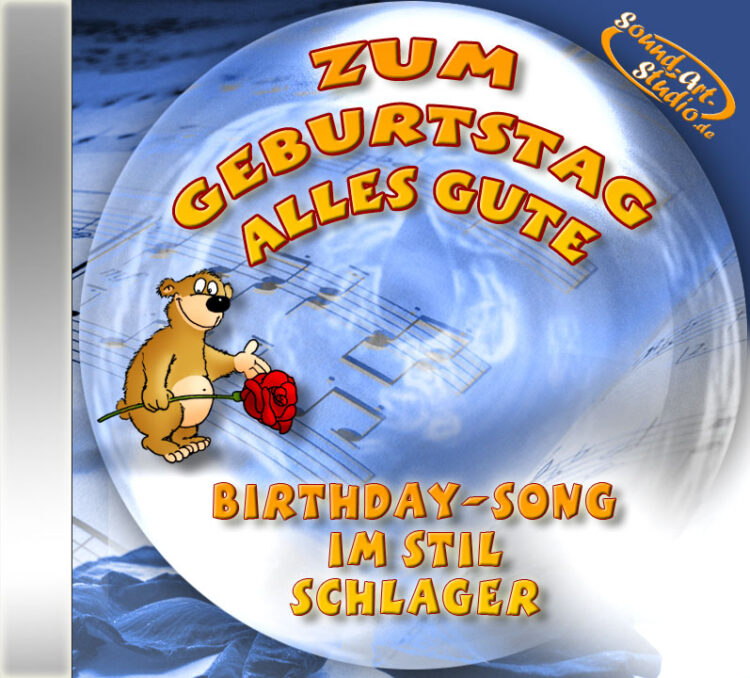 Schlager-Geburtstagslied zum Download als mp3 - "Zum Geburtstag alles Gute"
