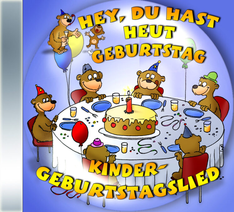 Kinder-Geburtstagslied zum Download - "Hey du hast heut Geburtstag" - ohne Namen